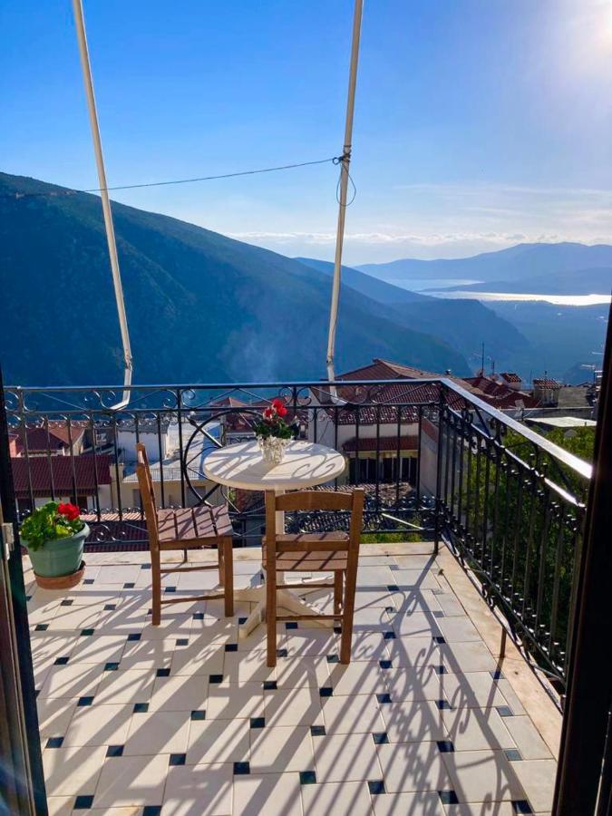 Апартаменты Delphi Celebrity V I P The Navel Of The Earth, Center-Delphi-Penthouse Galaxy&Sky Panoramic View, Harmony&Yoga Экстерьер фото